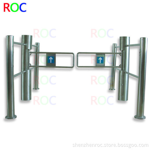 Semi-Auto Suppermarket Access Control Swing Gate